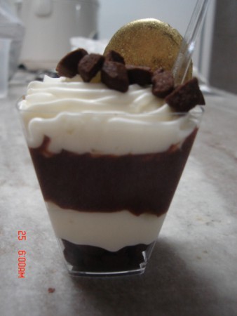 Petit Verre de chocolate e limão